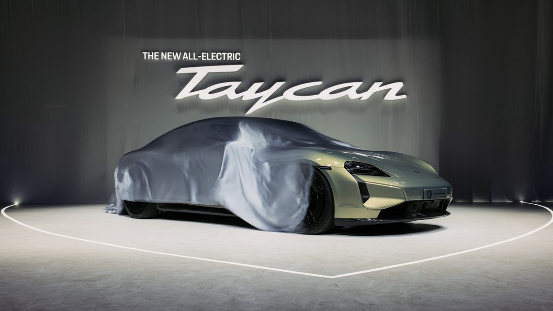 Taycan Turbo S Celestial Jade