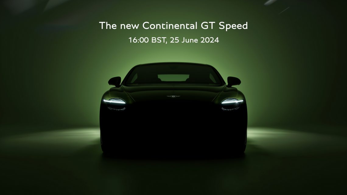 New Continental GT Speed