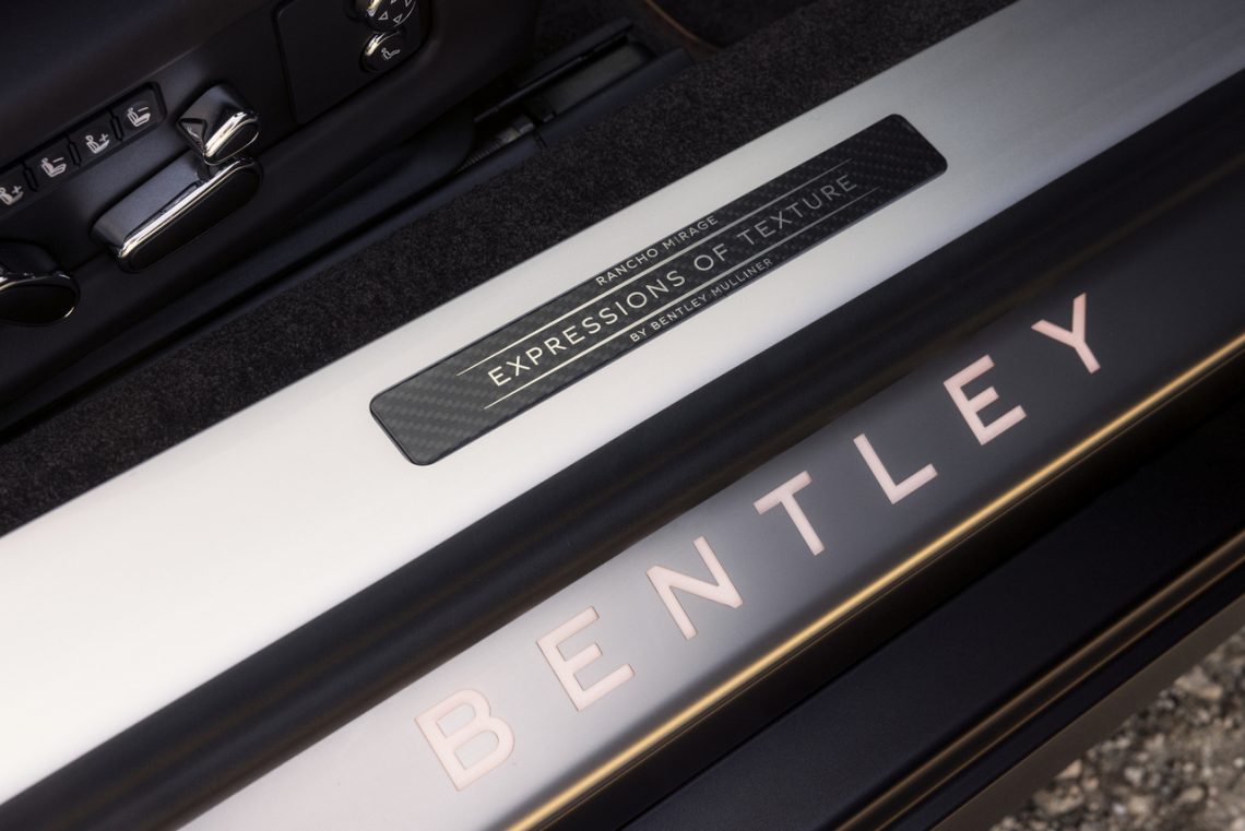 Bentley Rancho Mirage ร่วมกับ Bentley Mulliner เปิดตัวคอลเลกชัน ‘Expressions of Texture’ ผลงานการออกแบบพิเศษในรุ่น Continental GT Speed